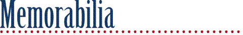 Memorabilia