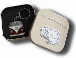 VW BUS T1 BULLI SCHLSSELANHNGER - ROT - VOLKSWAGEN