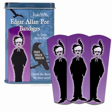 EDGAR ALLAN POE PFLASTER