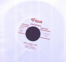PERCY WELCH - Back Door Man