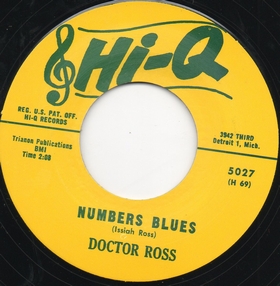 DOCTOR ROSS - Numbers Blues