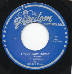 L.C. WILLIAMS - Shout Baby Shout
