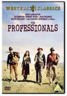 PROFESSIONALS (WESTERN) (DVD) - Richard Brooks