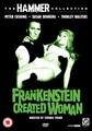 FRANKENSTEIN CREATED WOMAN  (DVD)