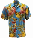 Original Hawaiihemd - RETRO PINEAPPLE - MORNING - Diamond Head Sportswear Modell: VPImorn