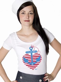 GLAUBE, LIEBE, HOFFNUNG - GIRL SHIRT WEISS