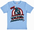 LOGOSHIRT - CAPTAIN AMERICA KIDS SHIRT - MARVEL - BLAU