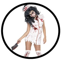 ZOMBIE KRANKENSCHWESTER KOSTM