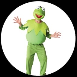 Kermit Kinder Kostüm - The Muppets - Die Muppet Show - Klicken für grössere Ansicht