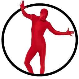 K�RPERANZUG - BODYSUIT - ROT auf einer Tiefencastel Wunschliste / Geschenkidee