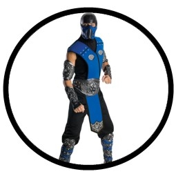 Sub Zero Kost�m - Mortal Kombat - Klicken f�r gr�ssere Ansicht