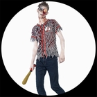Zombie Baseball Spieler Kostm
