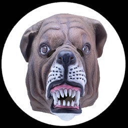 Bulldogge Maske Erwachsene - Klicken fr grssere Ansicht