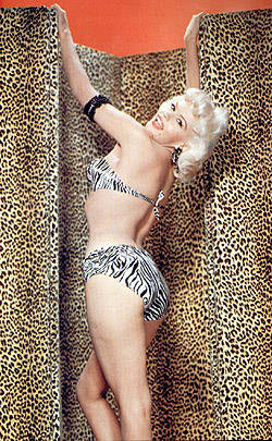 Jayne Mansfield - Leoparden Look