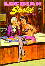 Pulp Fiction Covers - Lesbian Starlet