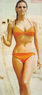 Raquel Welch - oranger Bikini