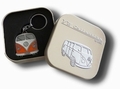 VW Bus T1 Bulli Schlüsselanhänger - Orange - Volkswagen