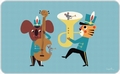 Frühstücksbrettchen - Ingela - Bear Band