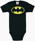 BABYBODY - BATMAN LOGO - SCHWARZ