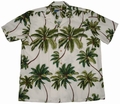 ORIGINAL HAWAIIHEMD - WAILEA PALMS WEISS - WAIMEA CASUAL