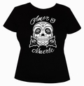 Amor o Muerte - Girls Shirt - schwarz