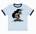 Kids-Shirt - Der kleine Maulwurf - Blau