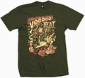 VOODOO BEAT  - SHIRT - OLIV