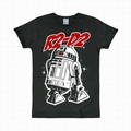 Logoshirt - Star Wars Shirt R2/D2 Schwarz