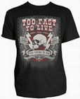 Too Fast To Live schwarz - Steady Clothing T-Shirt