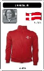 Dnemark Retro Fussballjacke