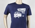 VW T1 BUS T-SHIRT - THE ULTIMATE RIDE/BLAU