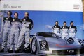 Original Audi Sport Poster. Le Mans 1999