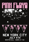 Pink Floyd Poster NYC Billing