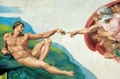 Fototapete - Riesenposter - The creation of Adam