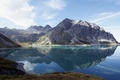 Fototapete Bergsee Abgeschieden Vlies - Lonesome