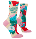 Menopause - Damensocken Blue Q