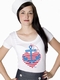  x GLAUBE, LIEBE, HOFFNUNG - GIRL SHIRT WEISS