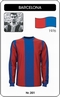  x BARCELONA RETRO TRIKOT 1976