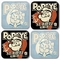  x POPEYE COASTER SET - 4 UNTERSETZER