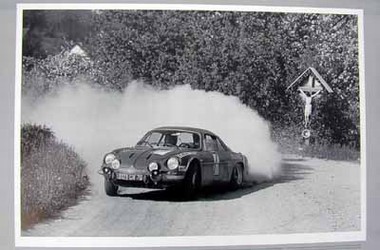 STERREICHISCHE ALPENFAHRT 1971. OVE ANDERSSON 1600 RENAULT ALPINE A110