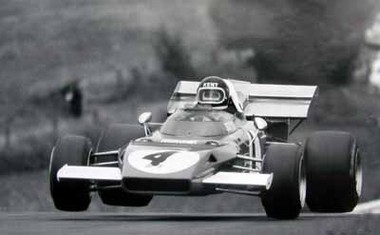 GP DEUTSCHLAND, N�RBURGRING 1971. JACKY ICKX IM FERRARI 312B2. POSTER
