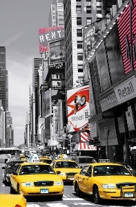 FOTOTAPETE - RIESENPOSTER - NEW YORK  - TIMES SQUARE II