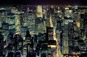 Fototapete - Riesenposter - From the Empire State Building, New York City - Klicken fr grssere Ansicht