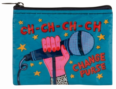 CH-CH-CH-CH CHANGE PURSE - GELDBÖRSE BLUE Q