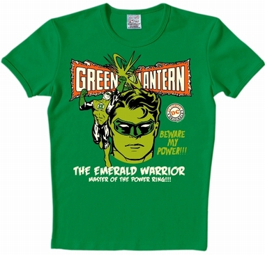 LOGOSHIRT - GREEN LANTERN SHIRT - DC COMICS - GRÜN auf einer Berlin Wunschliste / Geschenkidee