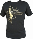 LUCY´S SECOND DIMENSION - BLACK/GOLD - SHIRT