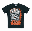 KIDS SHIRT - STAR WARS - CHEWBACCA SCHWARZ