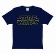 KIDS SHIRT - STAR WARS - LOGO BLAU