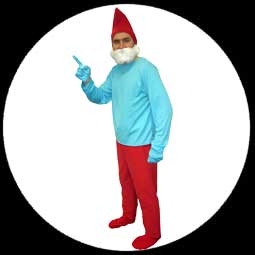 Papa Schlumpf Kostüm - Erwachsene - Klicken für grössere Ansicht