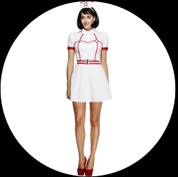 Bed Side Nurse-Nachtschwester Kostüm - Klicken für grössere Ansicht